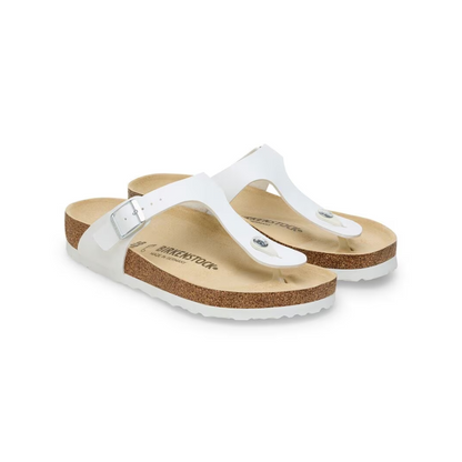 Birkenstock Gizeh Birko-Flor - White Unisex Sandal Regular