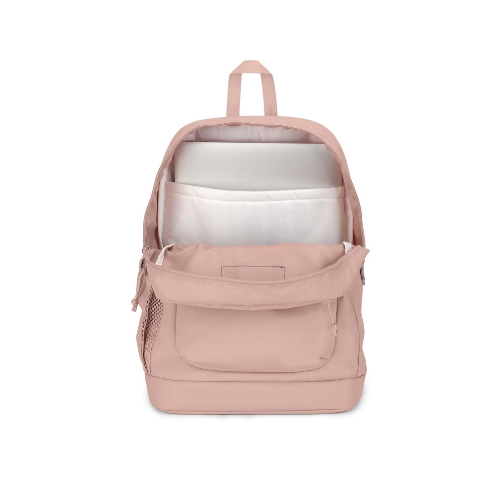 JanSport Cross Town Plus Lightweight Backpack Misty Rose JS0A7ZNZ7N8