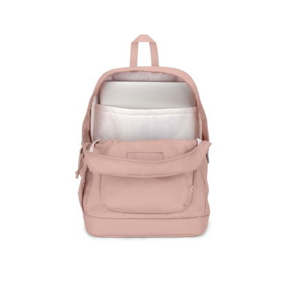 JanSport Cross Town Plus Lightweight Backpack Misty Rose JS0A7ZNZ7N8