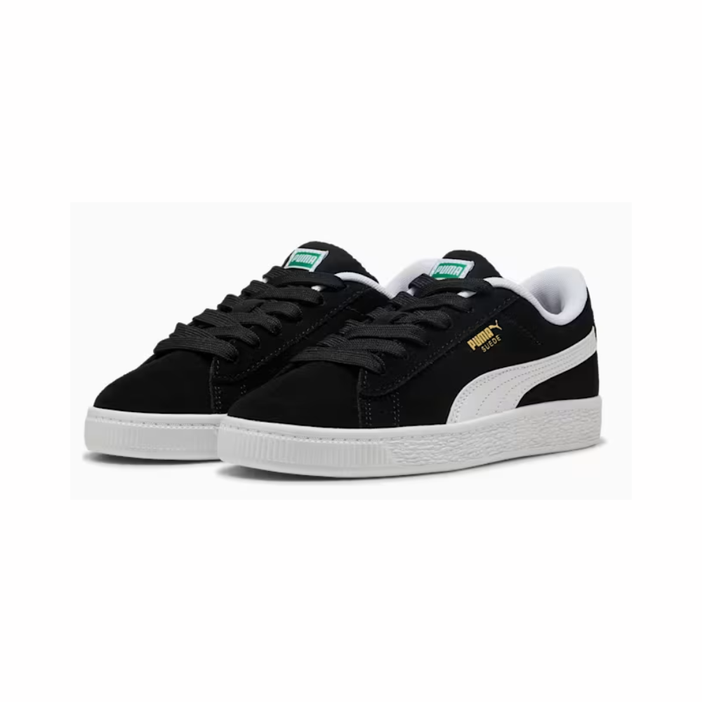 Puma Suede Jr. Sneakers - Black/White 355110-01