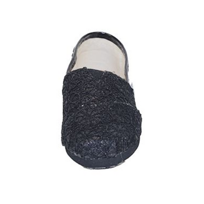 TOMS Classic Women's Black Crochet Glitter – 10009295