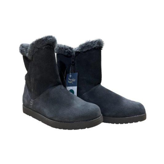 Universal Thread Women’s Cat Mid Shearling Style Boots – Gray