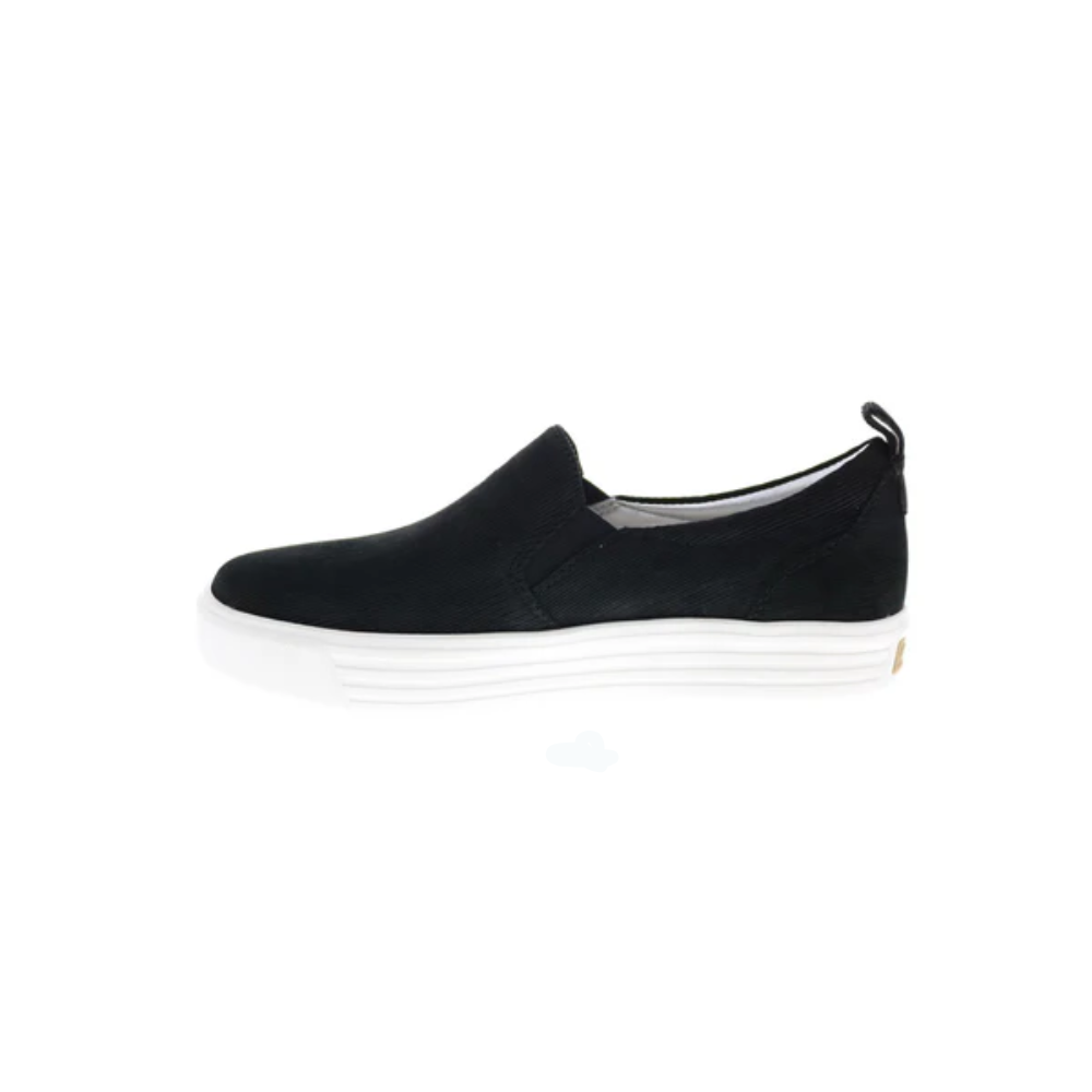 Earth Women’s Rosewood Clove Leather Slip-on Shoes – Black