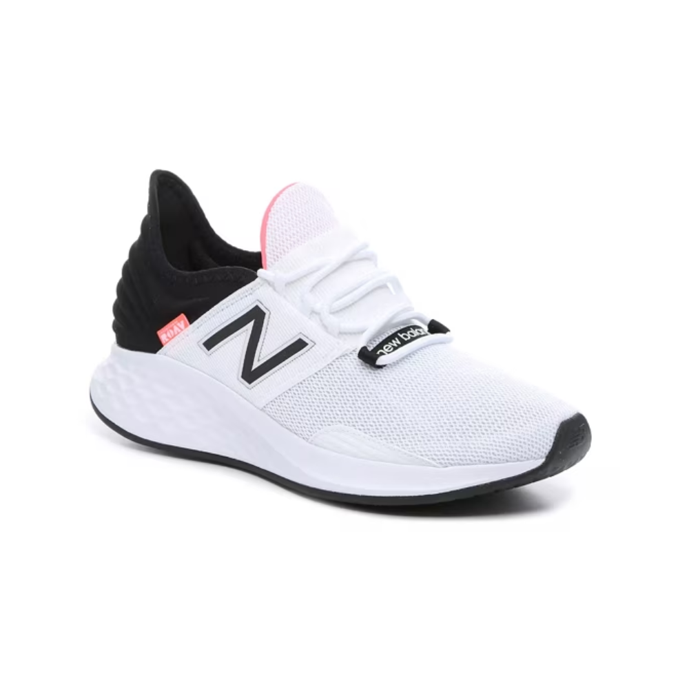 New Balance Women's Fresh Foam Roav Sneakers – Black/White (WROAVLW)