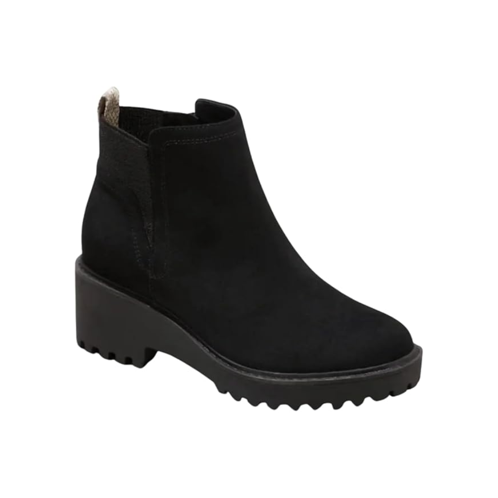 Universal Thread Women's Taci Pull-On Memory Foam Ankle Boots Black
