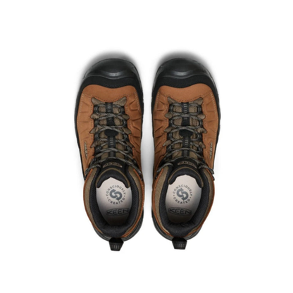 Keen Men’s Targhee IV Waterproof Hiking Boot - Bison Black