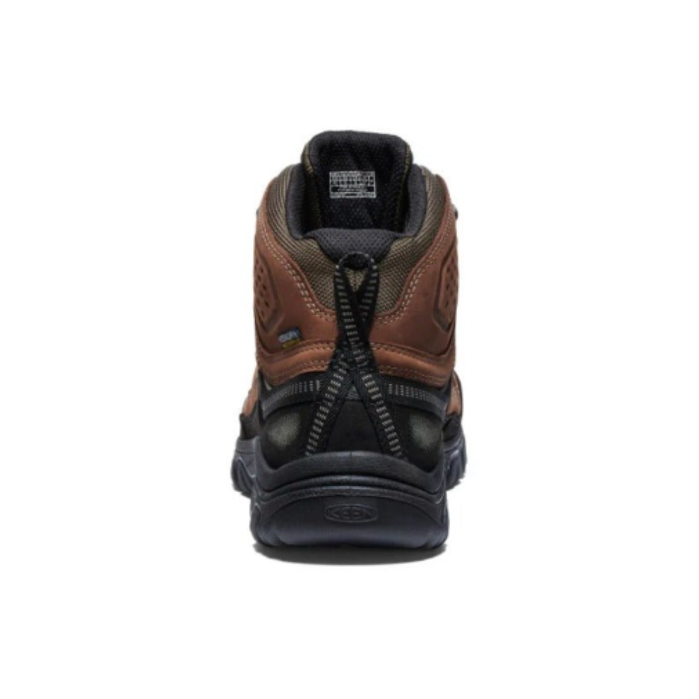 Keen Men’s Targhee IV Waterproof Hiking Boot - Bison Black