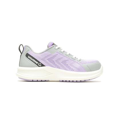 Wolverine Women's Bolt DuraShocks® Knit CarbonMax® Work Shoe Lavender
