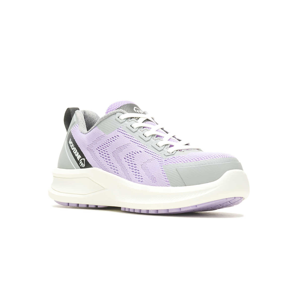 Wolverine Women's Bolt DuraShocks® Knit CarbonMax® Work Shoe Lavender