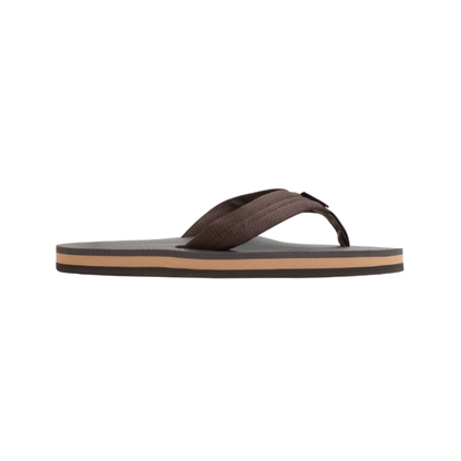 Rainbow Sandals Men's Classic Rubber - Single Layer Soft Top- EVA Rubber Filled Nylon Strap