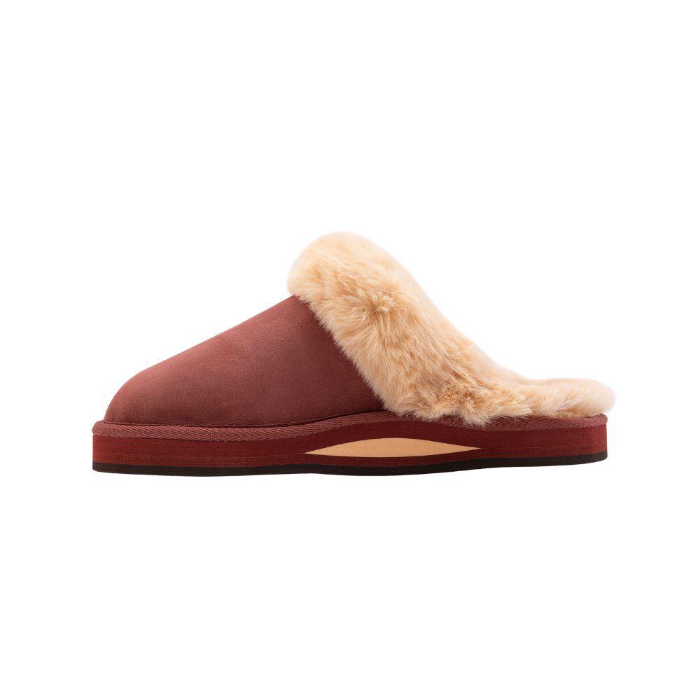 Rainbow Sandals Women's Sunset Snugs – Premier Leather Slipper Cognac