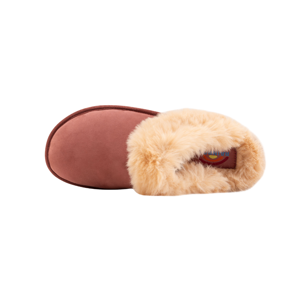 Rainbow Sandals Women's Sunset Snugs – Premier Leather Slipper Cognac