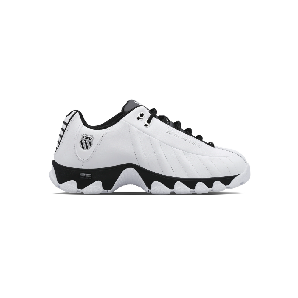 K-Swiss Men's ST329 CMF Leather Tennis Sneaker White/Black