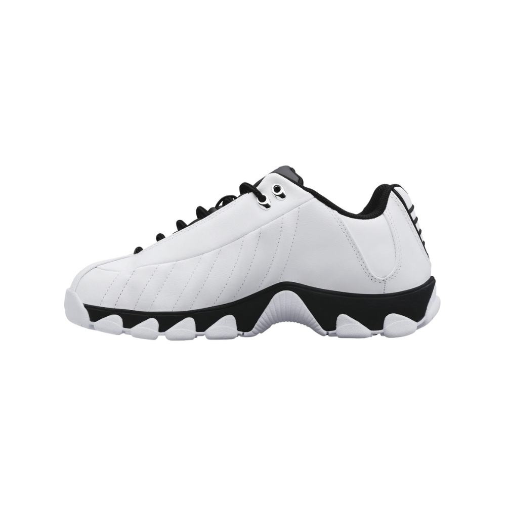 K-Swiss Men's ST329 CMF Leather Tennis Sneaker White/Black