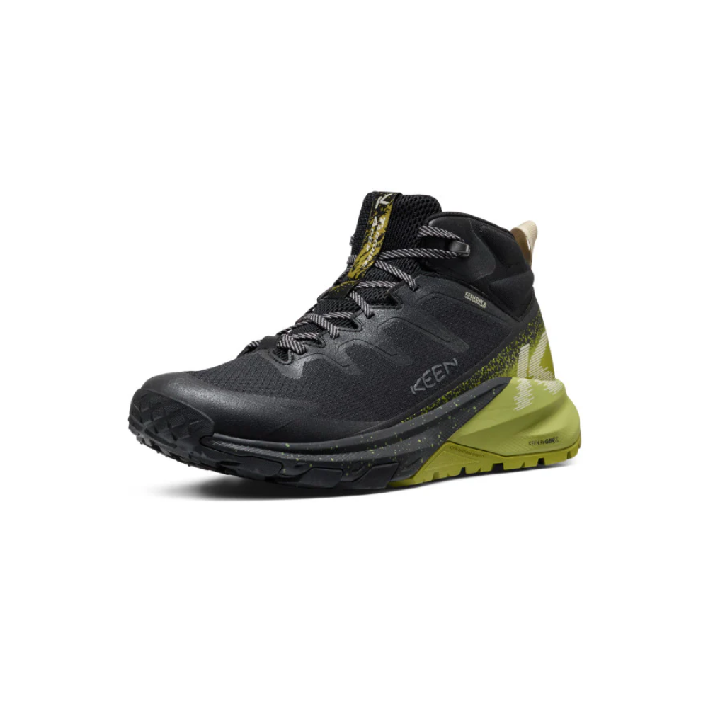 Keen Men's Targhee Apex Waterproof Hiking Boot - Black/Golden Cypress