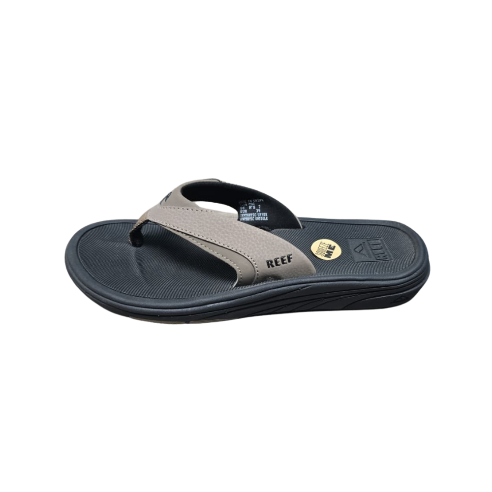 Reef Modern Men’s Flip-Flop Thong Sandal – Black Tan, Comfortable & Durable Beach Sandals