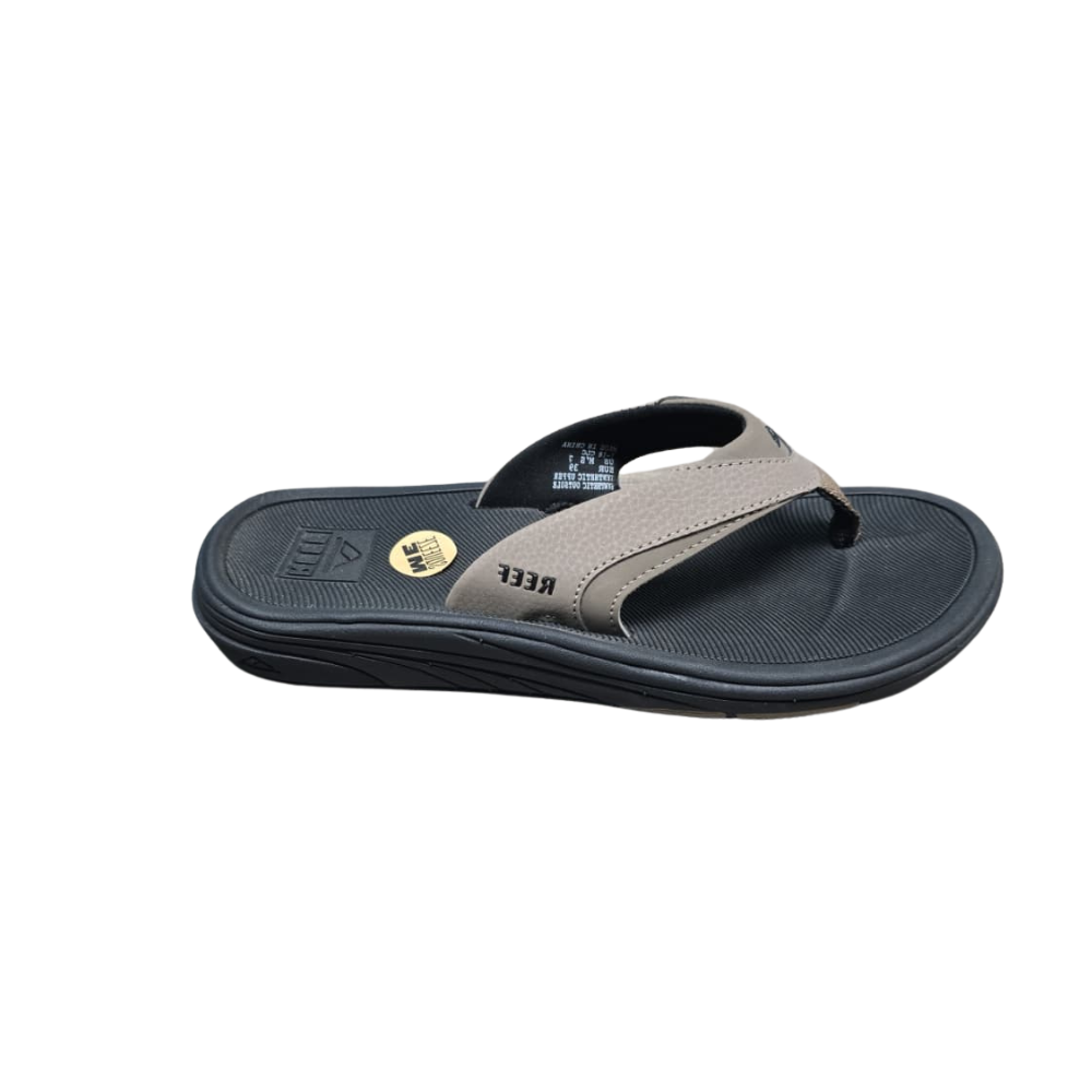 Reef Modern Men’s Flip-Flop Thong Sandal – Black Tan, Comfortable & Durable Beach Sandals