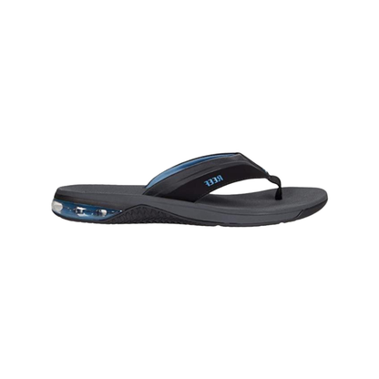 Reef Men Anchor Water friendly Comfortable and Lightweight Flipflop Sandal Grey / Blue