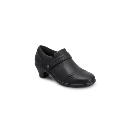 Orthofeet Women's Eva Orthotic Dress Shoes - Black