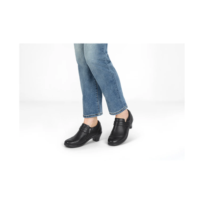 Orthofeet Women's Eva Orthotic Dress Shoes - Black