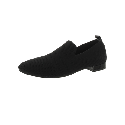 David Tate Women's Ultimate Stretched Knit Loafer- Black
