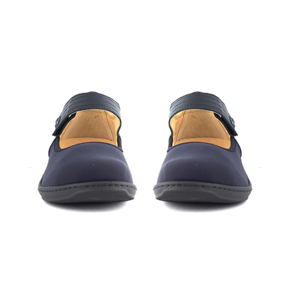 David Tate Everly Women's Micro Leather Combination Shoes - Black