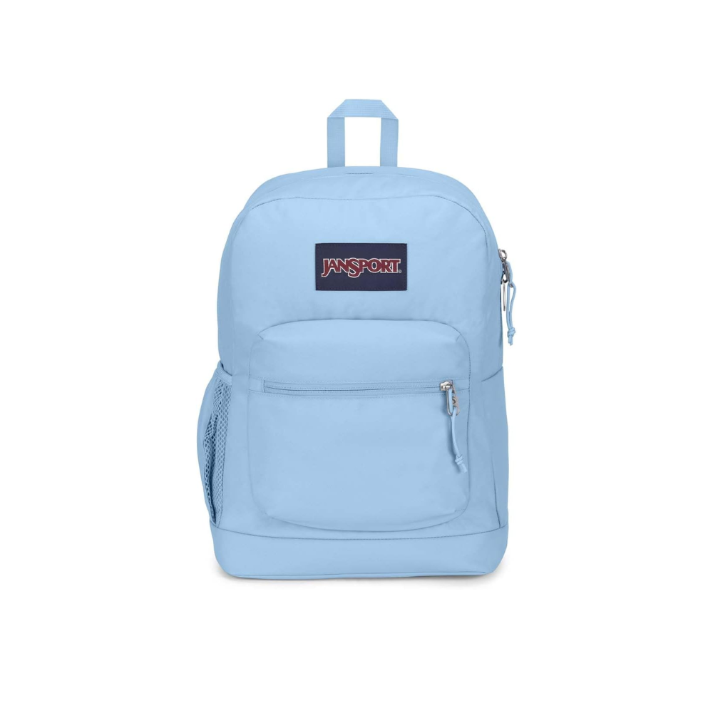 JanSport Cross Town Plus Backpack Blue Dusk 15" Laptop Sleeve