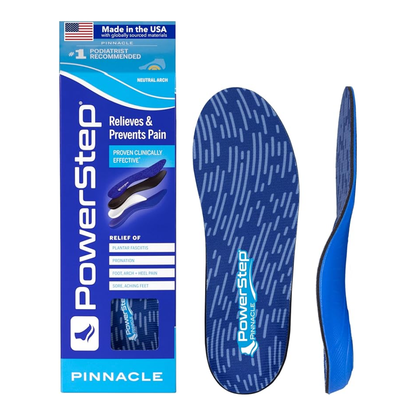 Powerstep Pinnacle Pain relief Full Length insoles - Neutral Arch