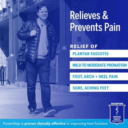 Powerstep Pinnacle Pain relief Full Length insoles - Neutral Arch