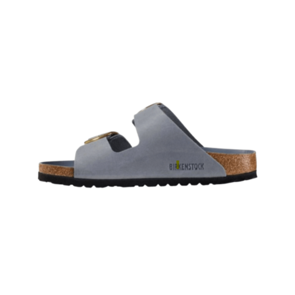 Birkenstock Arizona Big Buckle Oiled Leather Basalt Gray - Narrow