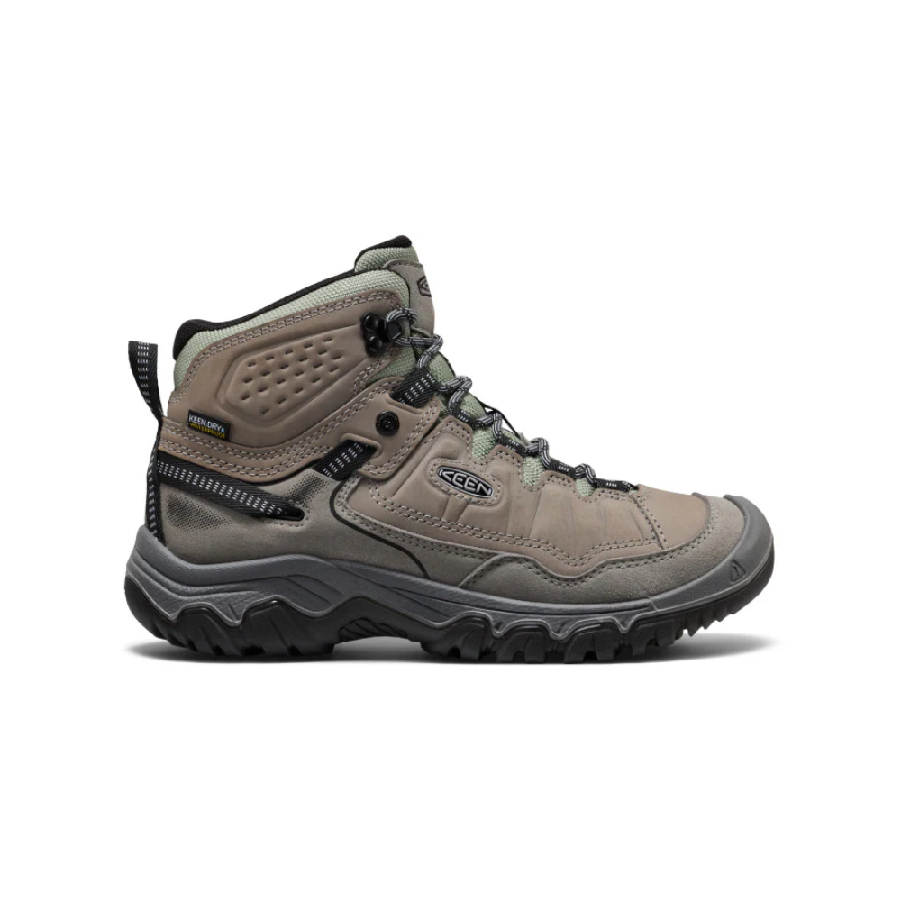 Keen Women's Targhee IV Waterproof Hiking Boot Steel Grey/Lily Pad