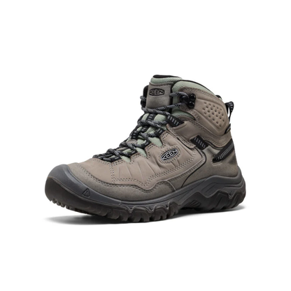 Keen Women's Targhee IV Waterproof Hiking Boot Steel Grey/Lily Pad
