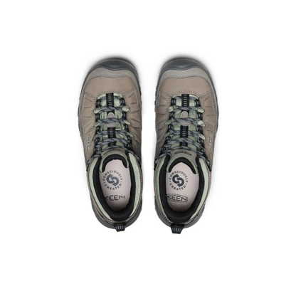 Keen Women's Targhee IV Waterproof Hiking Boot Steel Grey/Lily Pad