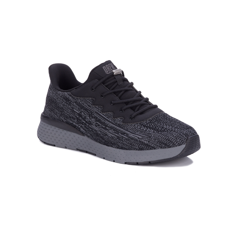 Drew Explore II Men's Hands Free Sneakers Black Mesh Walking Shoes