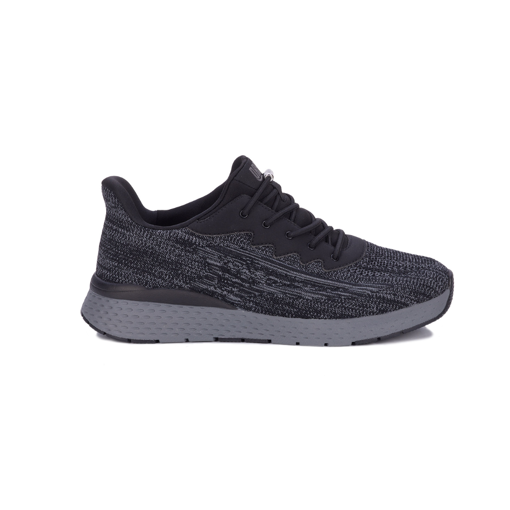 Drew Explore II Men's Hands Free Sneakers Black Mesh Walking Shoes