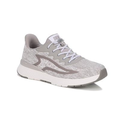 Drew Explore II Mens Hands Free Slip On Shoes Wide Grey White Orthopedic New