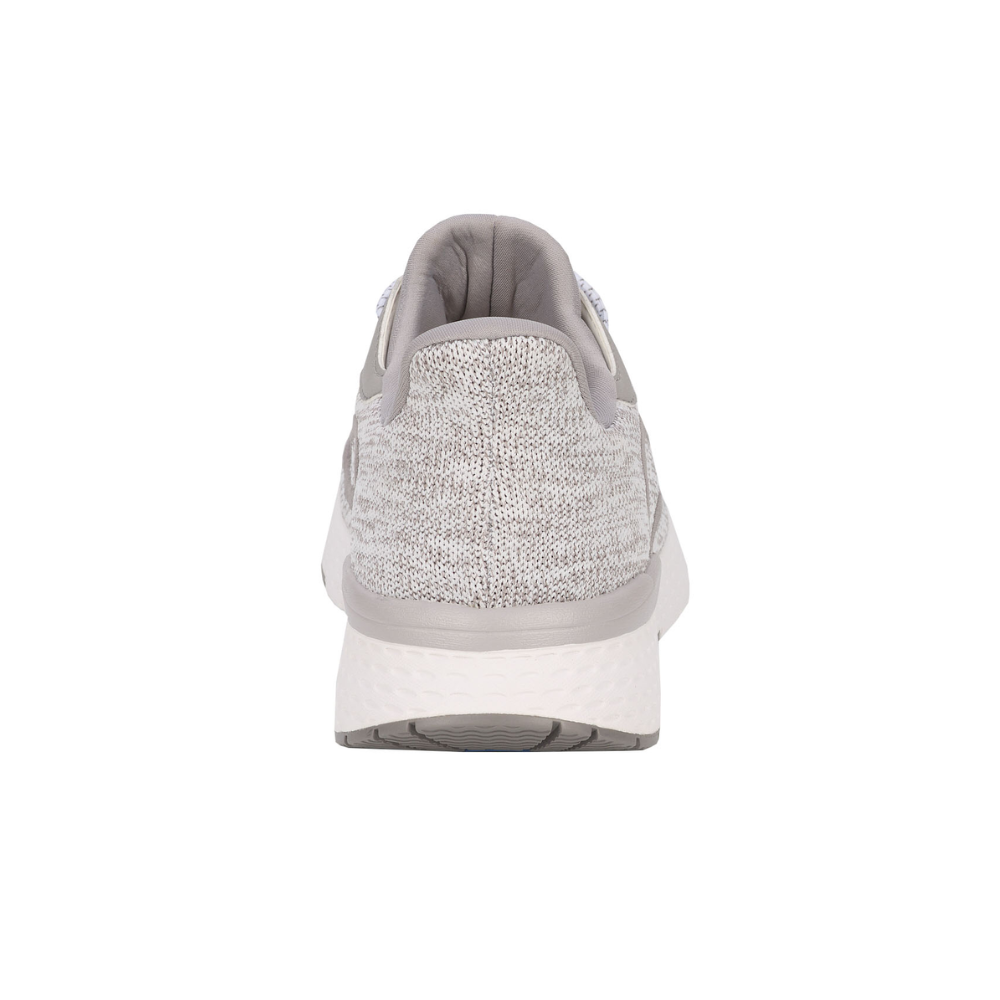 Drew Explore II Mens Hands Free Slip On Shoes Wide Grey White Orthopedic New