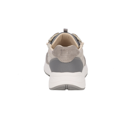 Drew Miller Men's Orthotic Comfort Sneaker Grey Suede Combo Wide fit