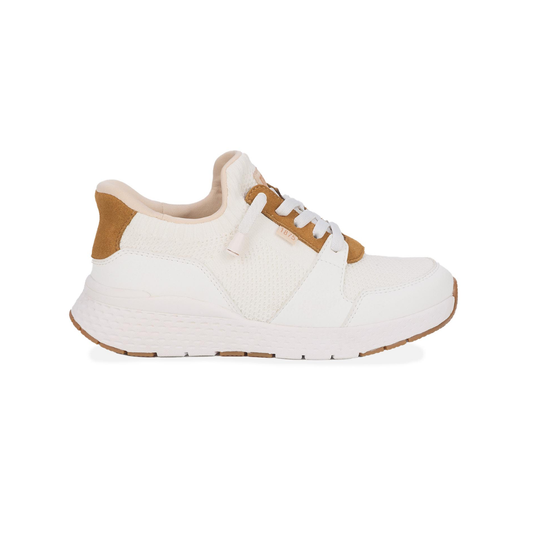 Drew Bobbie Womens Hands Free Sneakers White Mesh Combo Walking Shoes
