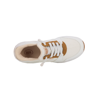 Drew Bobbie Womens Hands Free Sneakers White Mesh Combo Walking Shoes