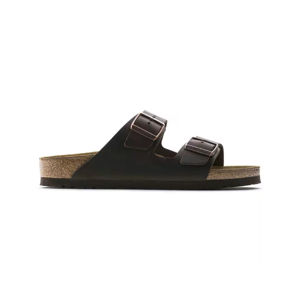 Birkenstock Unisex Arizona Oiled Leather Sandals - Habana