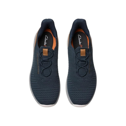 Clarks Men's Clarkspro Lo Knit Casual Sneaker - Navy
