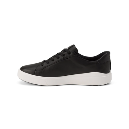 Kizik Men's Vegas 2 – Hands-Free Leather Sneakers - Black White