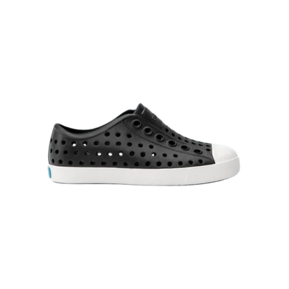 Native Shoes Jefferson Child Jiffy Black Shell White Water Sneaker