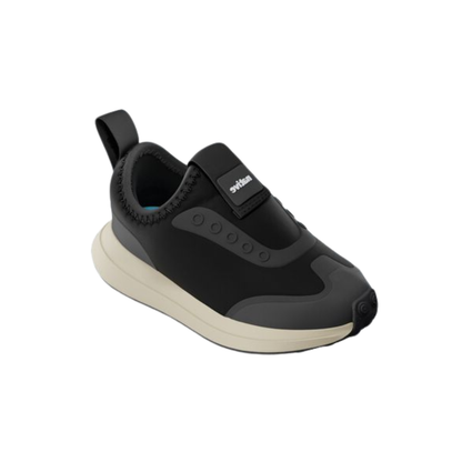 Native Robbie Dash Little Kid Sneakers - Jiffy Black/ Tapioca Off White