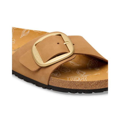 Birkenstock Madrid Big Buckle Women's Nubuck Leather Sandals - Mink