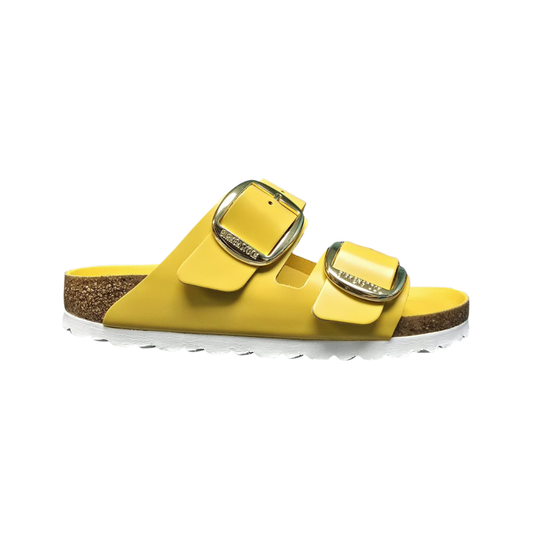 Birkenstock Arizona Big Buckle Unisex Sandals - High Shine Ochre