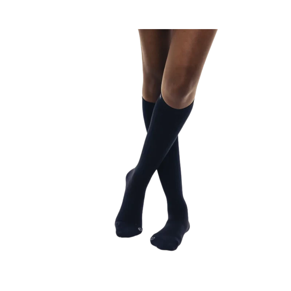 OS1st WCM Wellness Compression Socks Black 15–20 mmHg Graduated Support