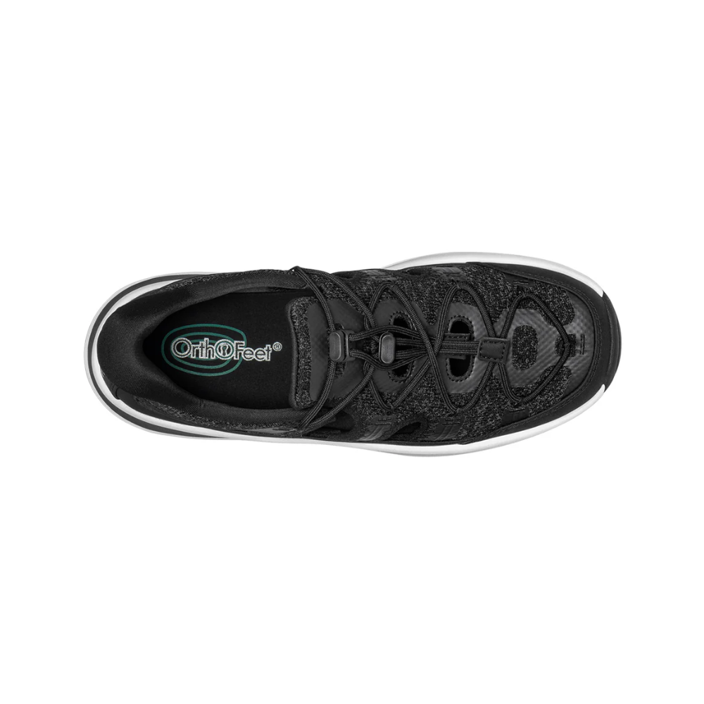 Orthofeet Venus Hands Free Women’s Athletic Sandals – Black