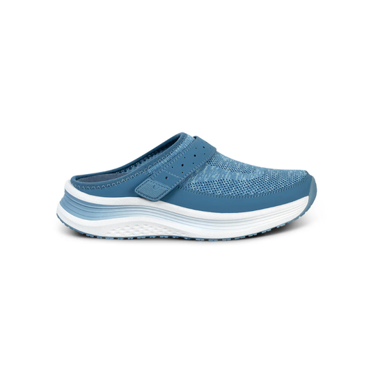 Orthofeet Iris Women’s Orthopedic Clog - Blue